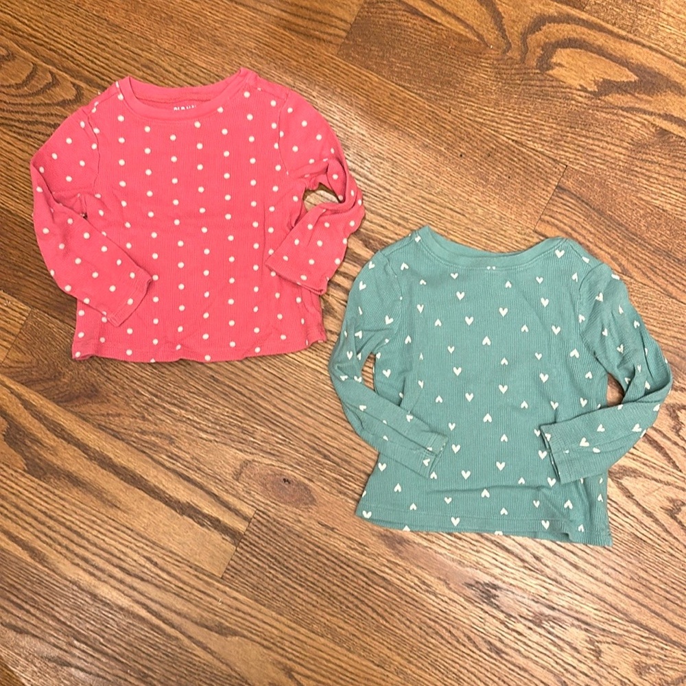 GUC Old Navy Toddler Girl Long Sleeve Tops (2); Size 3T